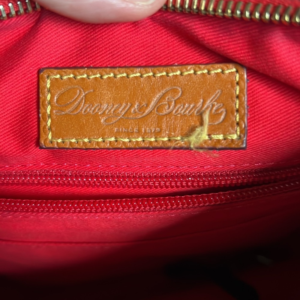 Dooney & Bourke Red Slim Crossbody Purse - Picture 11 of 15